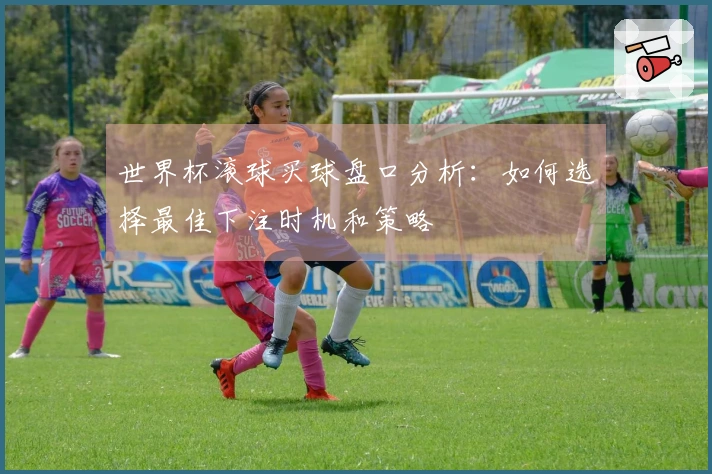 世界杯滚球买球盘口分析：如何选择最佳下注时机和策略